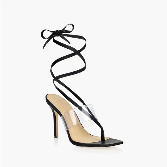 Black Suede Studio Melanie Sandal. Size 40 - Picture 1 of 6